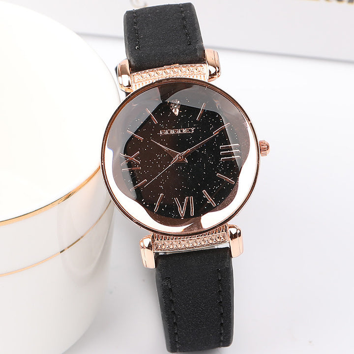 Starry sky female watch