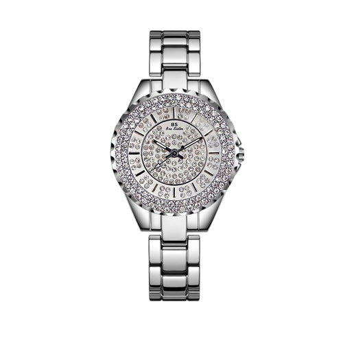 Full diamond female watch