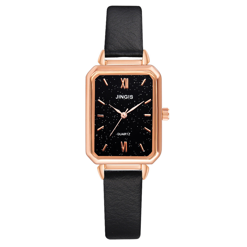 Fashion Quartz Watch Simple Classic Watch Female Niche All-match Female Watch